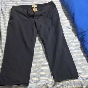 Burberry Dark Blue Chinos